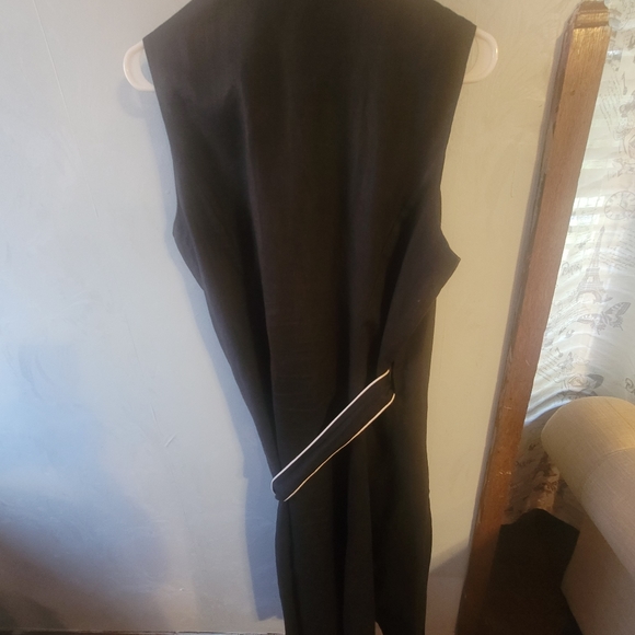 Charter Club black linen dress - Picture 4 of 4